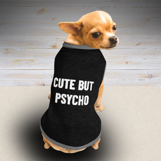 Cute But Psycho Knitted pet sweater