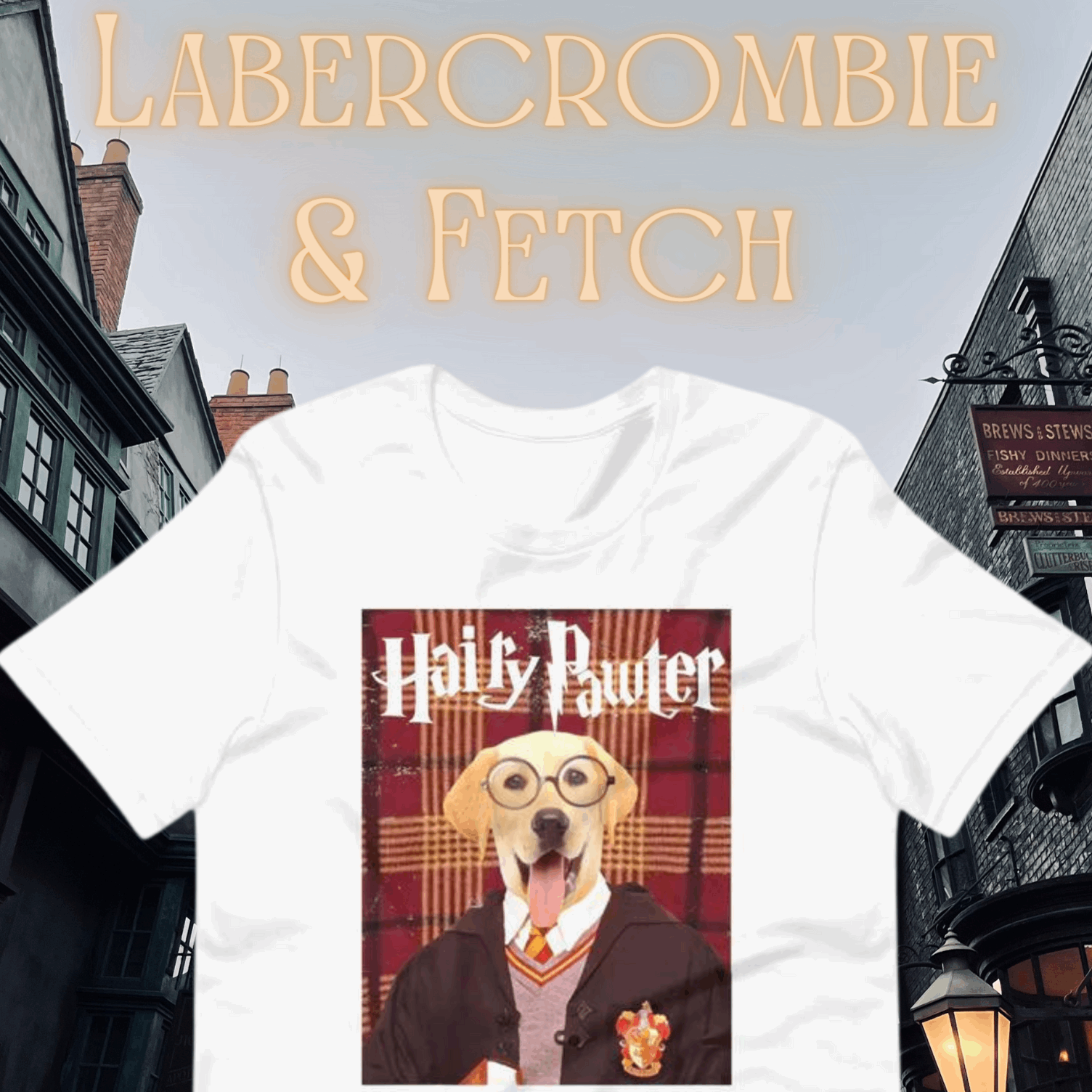 Hairy Pawter Unisex t-shirt