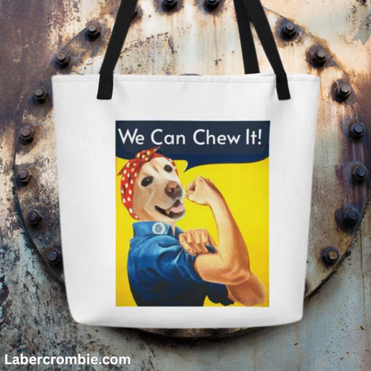 We Can Do It Large Tote Bag