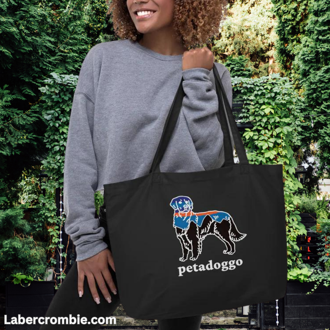 Petadoggo Large organic tote bag