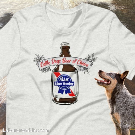 Pabst Blue Heeler Unisex t-shirt