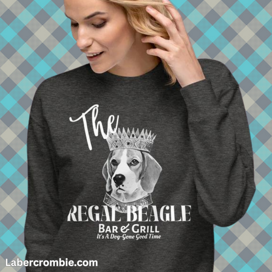 Regal Beagle Unisex Premium Sweatshirt