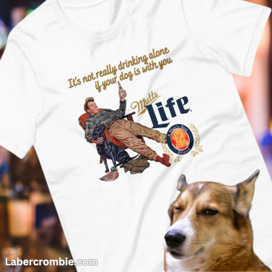 Never Drink Alone Unisex t-shirt