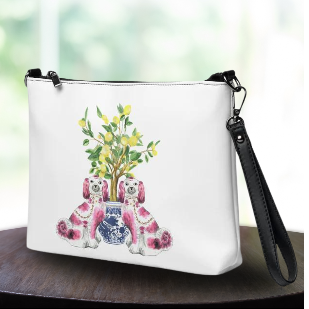 Pink Staffordshire Crossbody bag