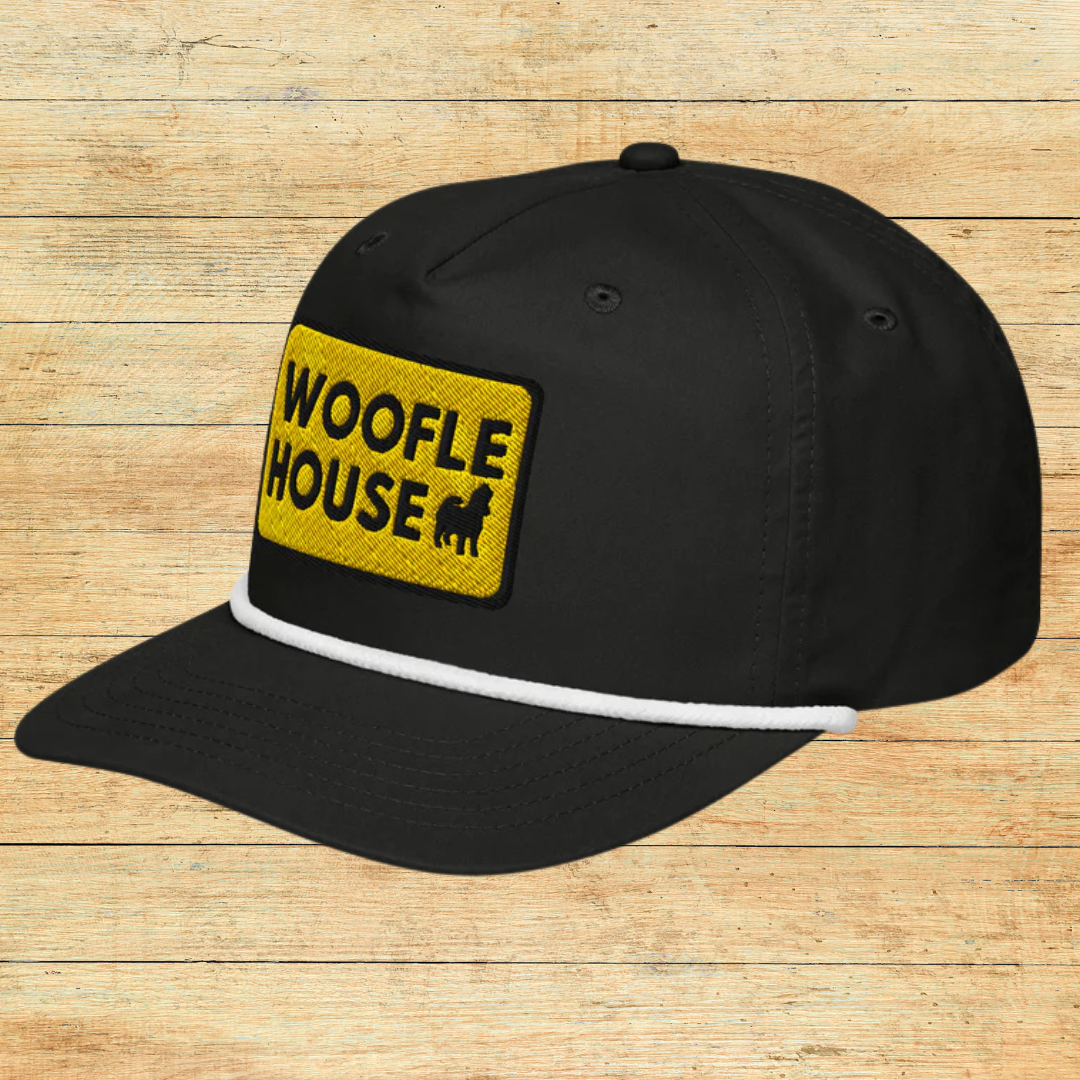 Woofle House Golf rope cap