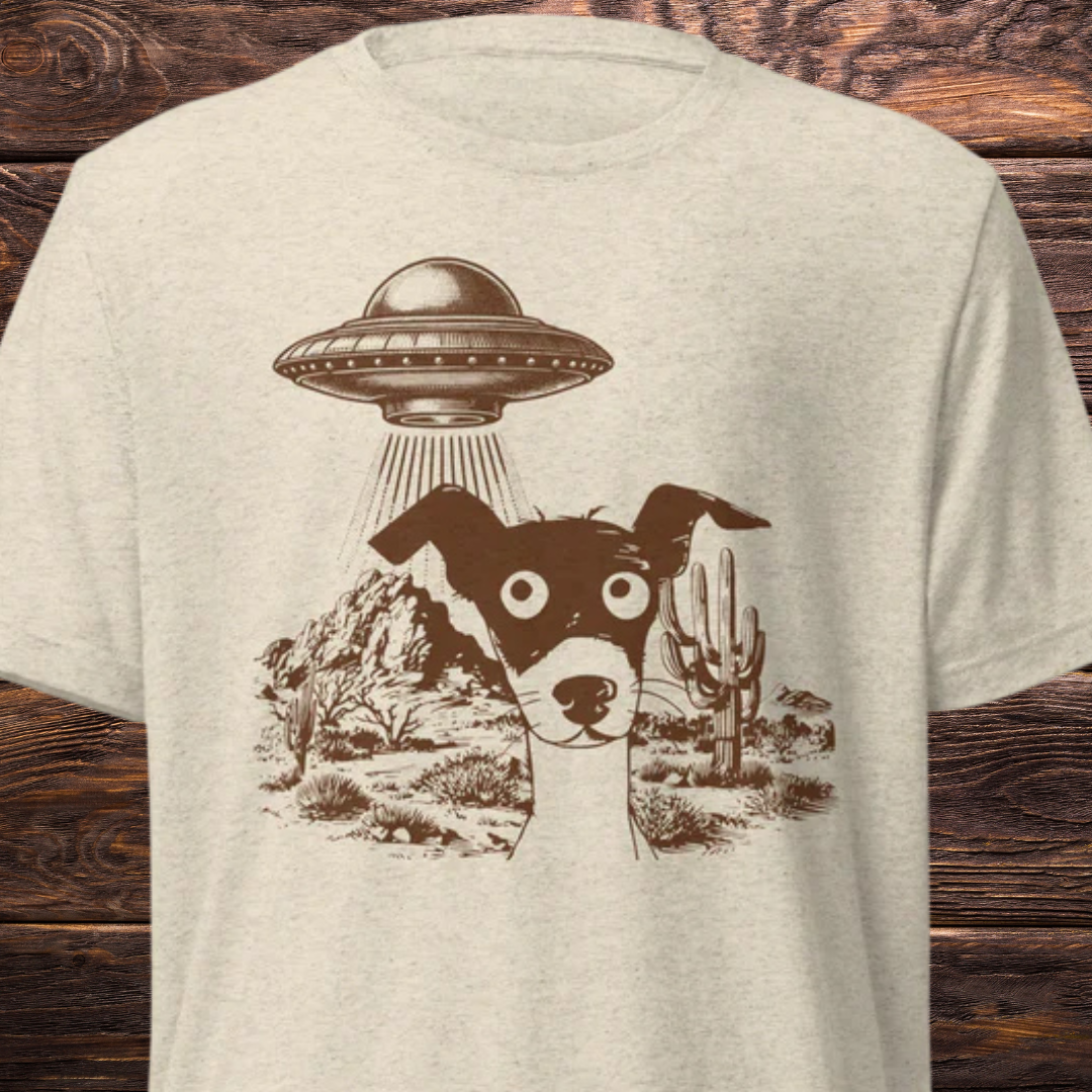 UFO Doggo Short sleeve t-shirt
