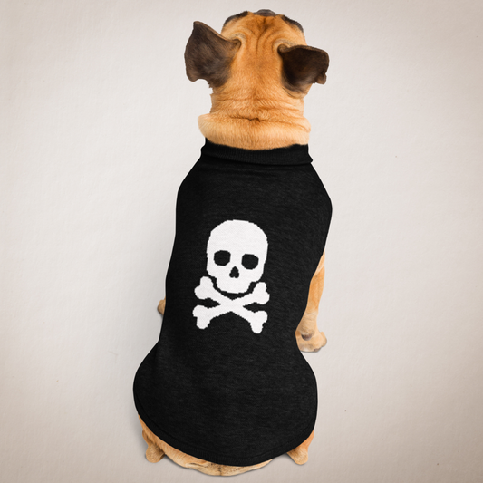 Jolly Roger Knitted pet sweater
