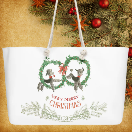 Verry Merry Christmas Oversized weekender bag