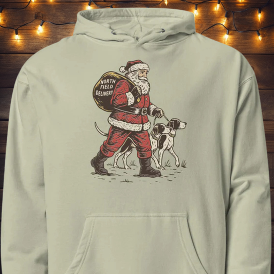 North Field Santa Unisex midweight hoodie