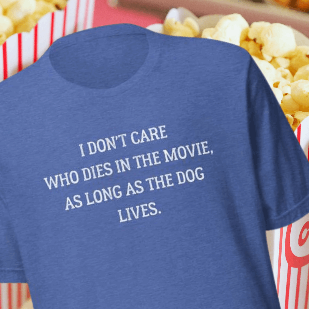 As long as the dog lives Unisex t-shirt