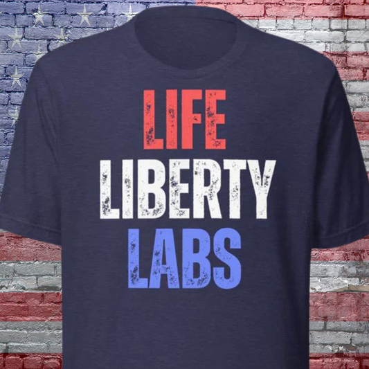 LIFE LIBERTY LABS Unisex t-shirt