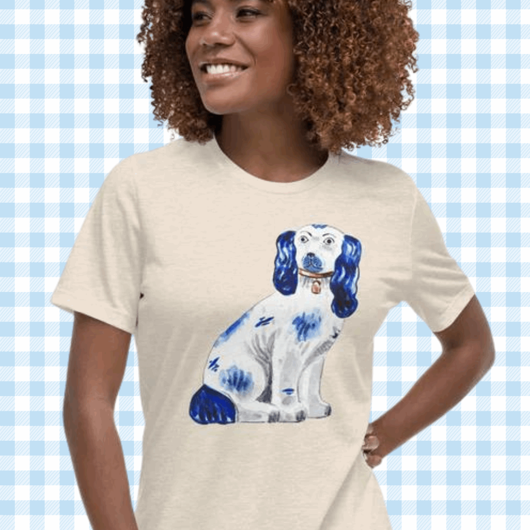Blue Staffordshire Women's Relaxed T-Shirt