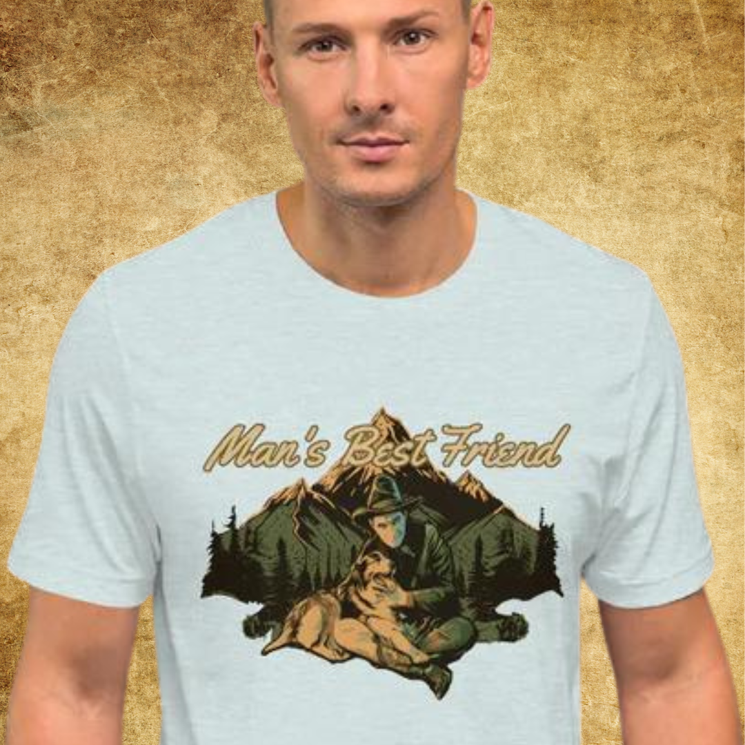 Man's Best Friend Unisex t-shirt