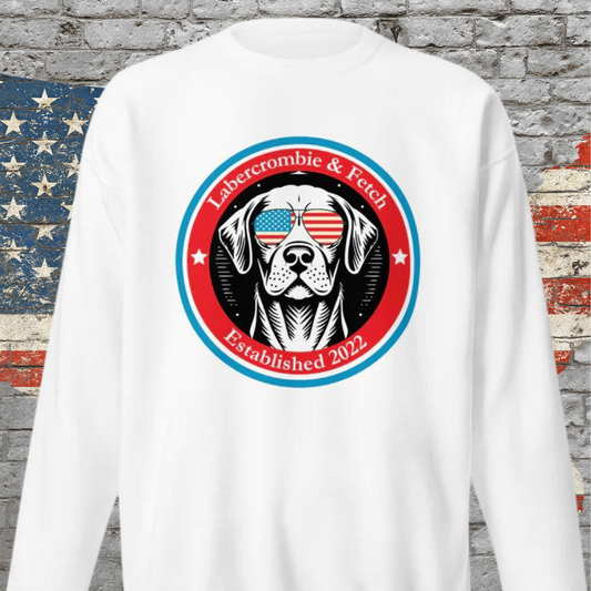 Patriotic Labercrombie Unisex Premium Sweatshirt