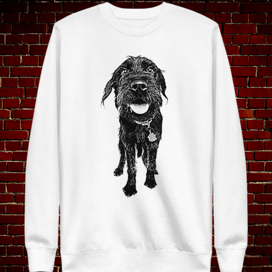 Shaggy Dog Unisex Premium Sweatshirt