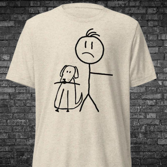 Mans Best Friend? Short sleeve t-shirt