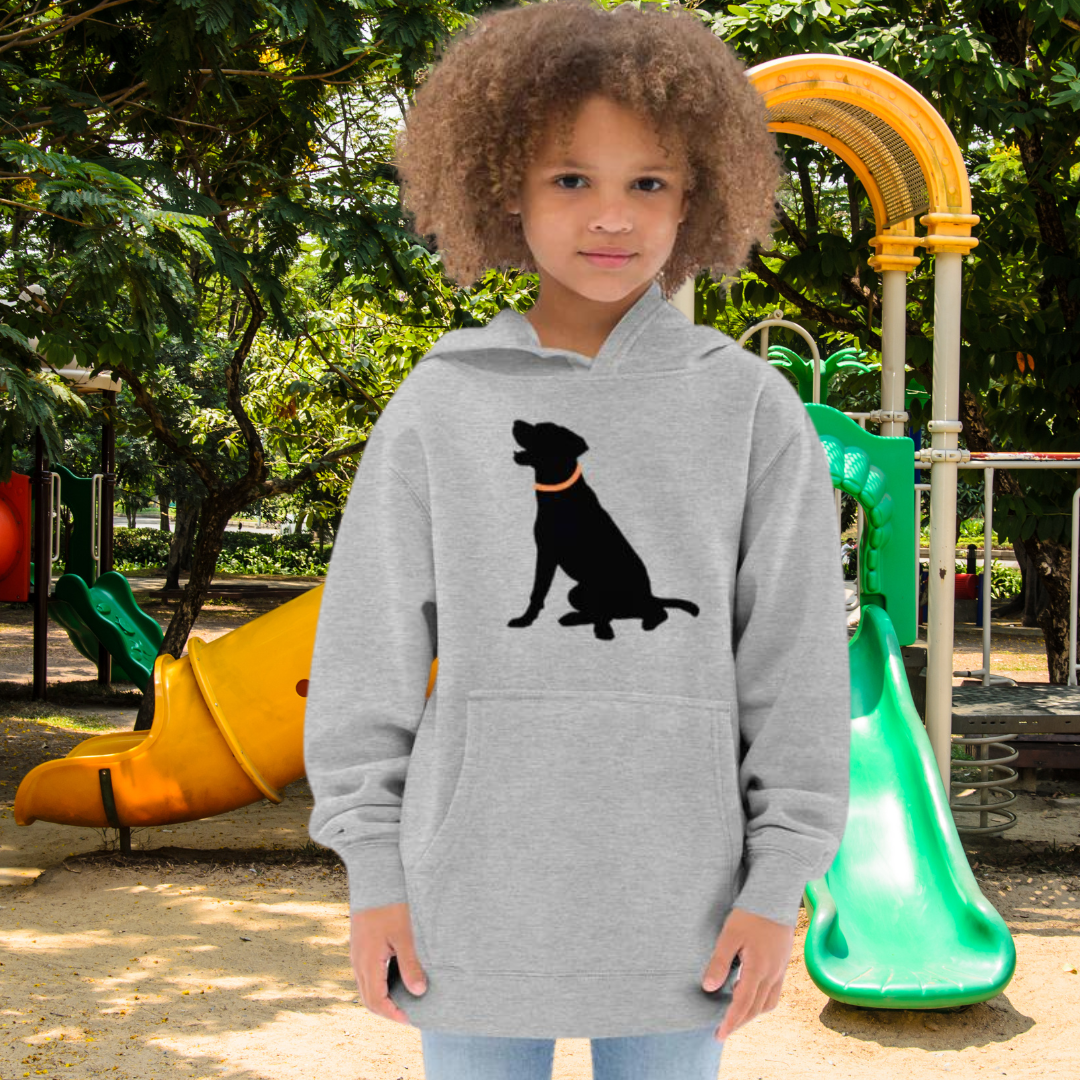 Black Lab Kids fleece hoodie