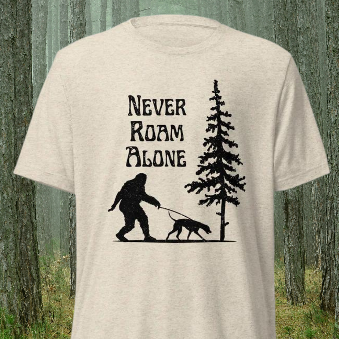 Never Roam Alone Short sleeve t-shirt