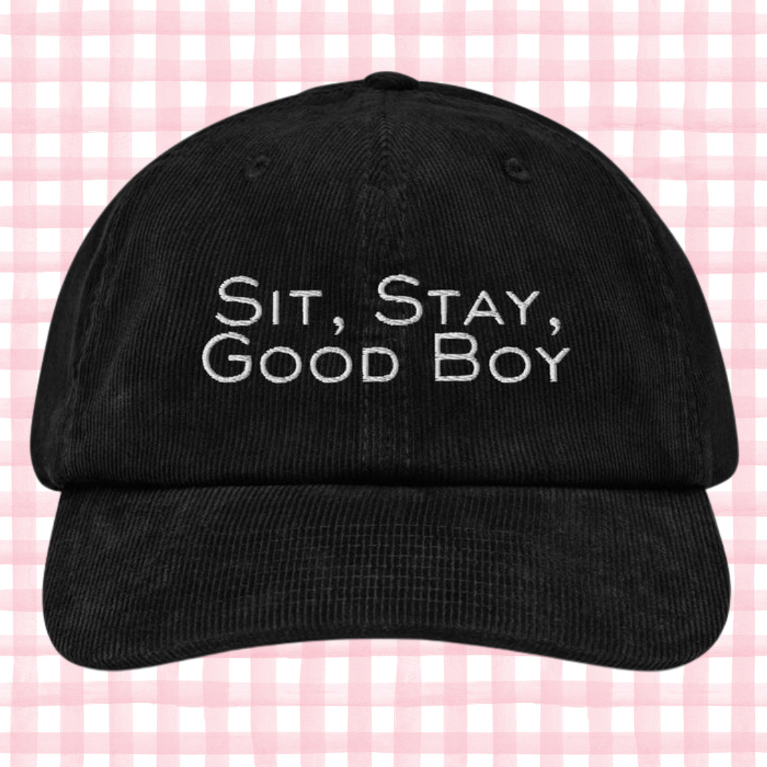 Good Boy Corduroy hat