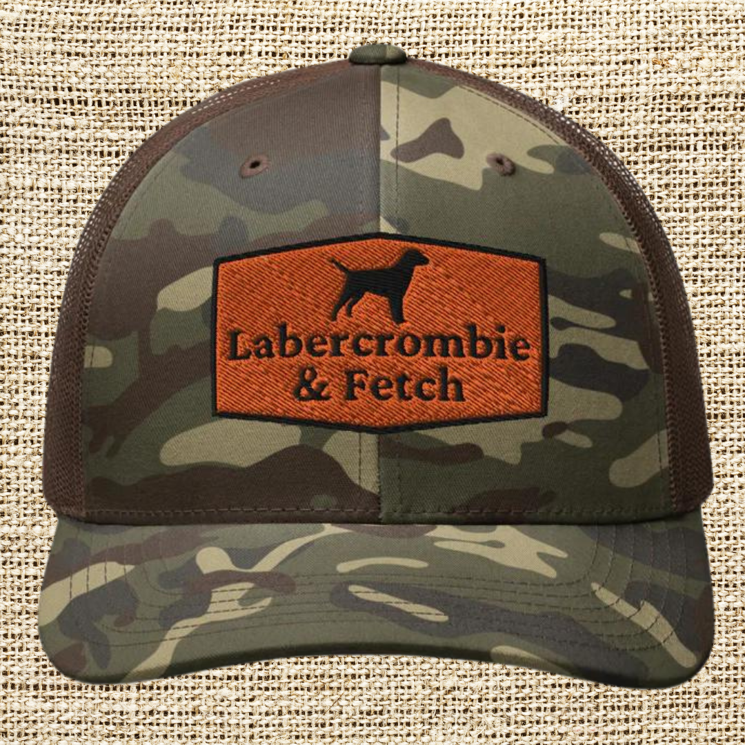 Labercrombie Camouflage trucker hat