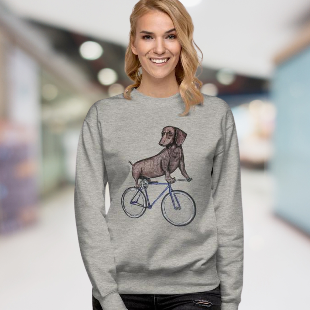 Weiner Cycle Unisex Premium Sweatshirt