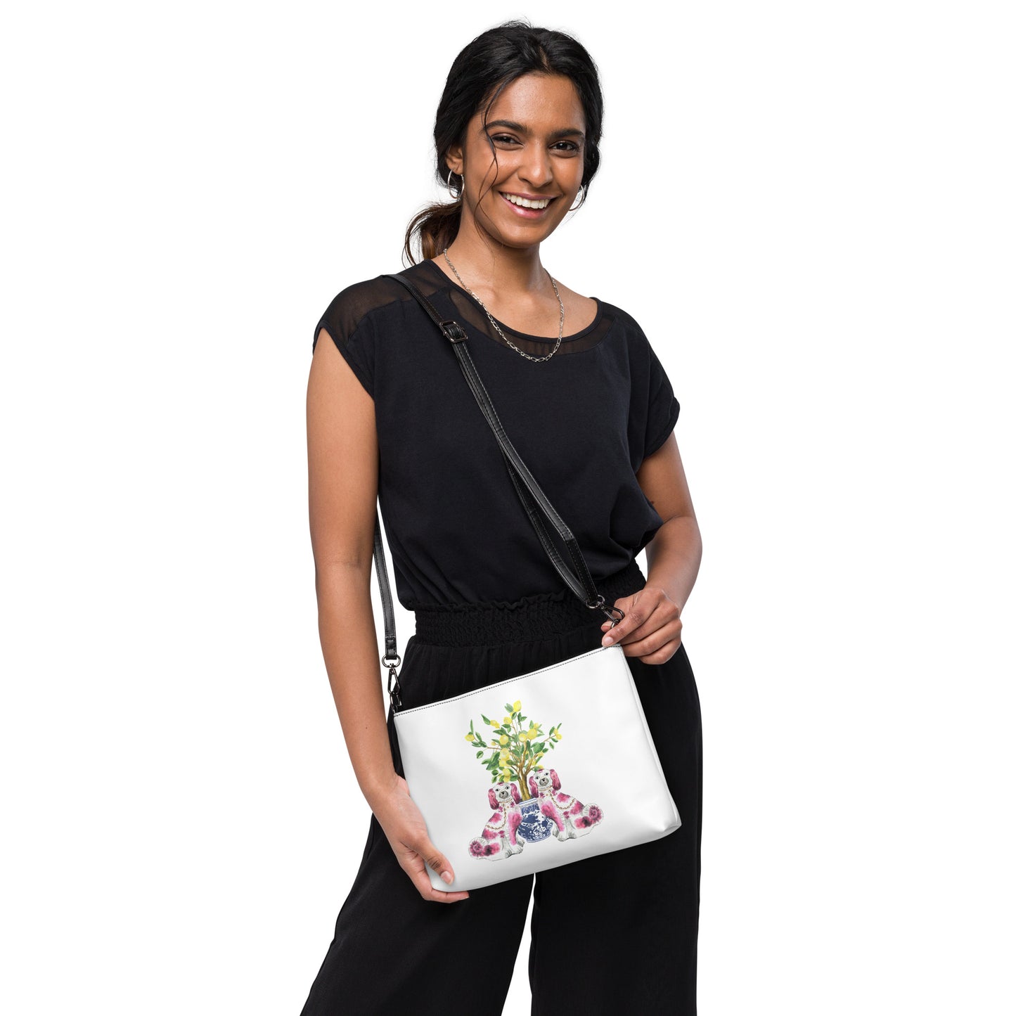 Pink Staffordshire Crossbody bag