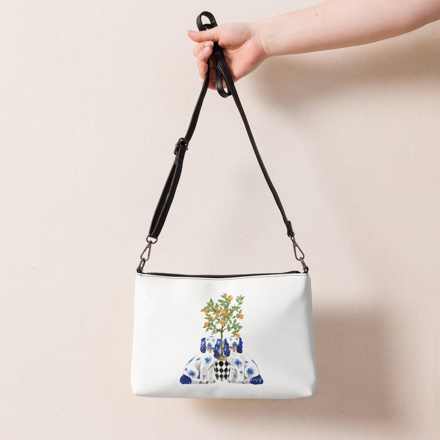 Blue Staffordshire Crossbody bag