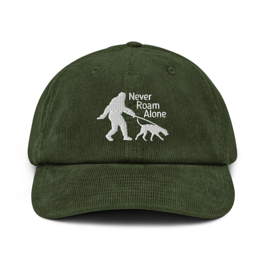 Never Roam Alone Corduroy hat