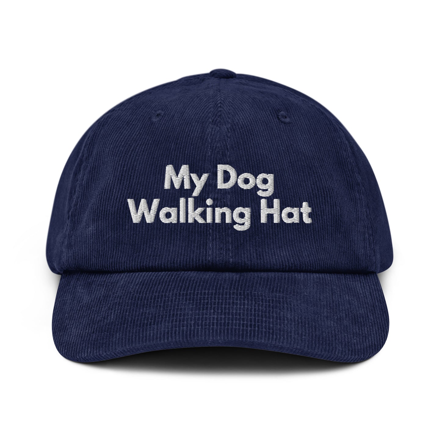 My Dog Walking Hat Corduroy hat