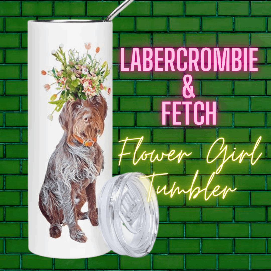 Flower Girl Stainless steel tumbler