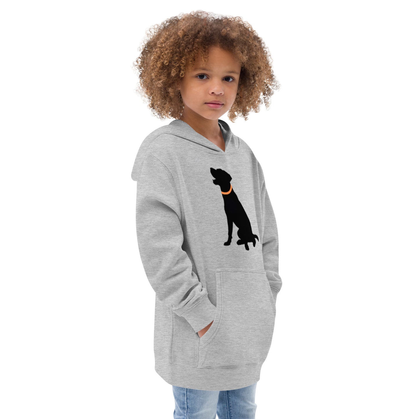 Black Lab Kids fleece hoodie