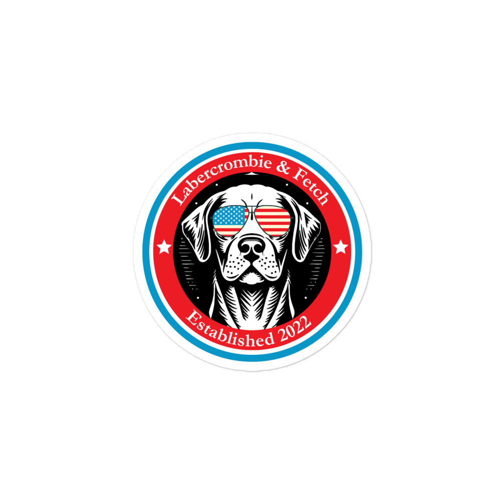 Labercrombie America stickers