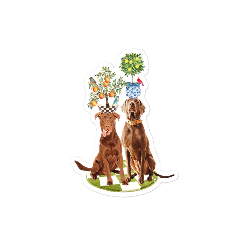 Oranges and Lemons stickers