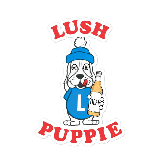 Lush Puppy stickers