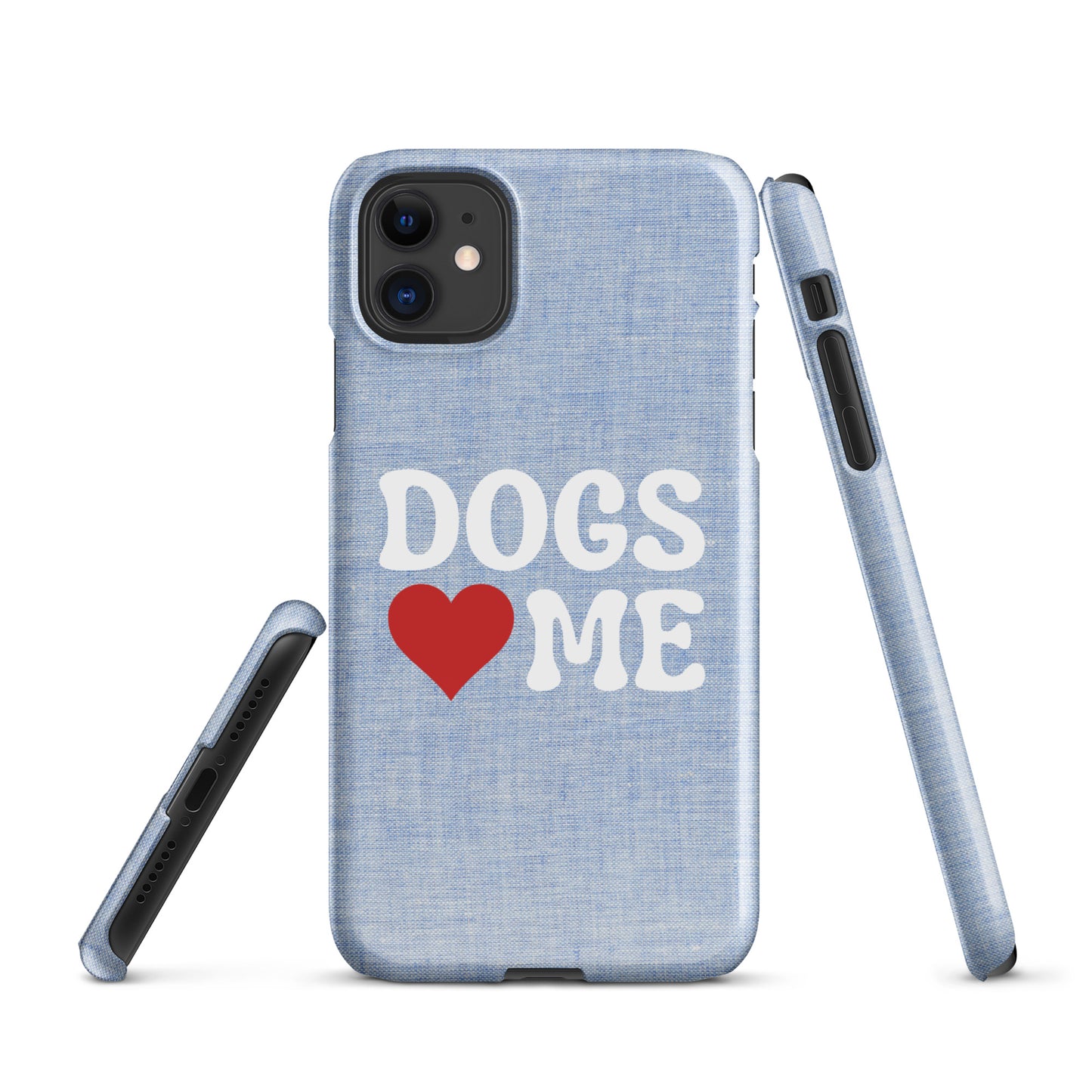 Dogs Love Me Snap case for iPhone®