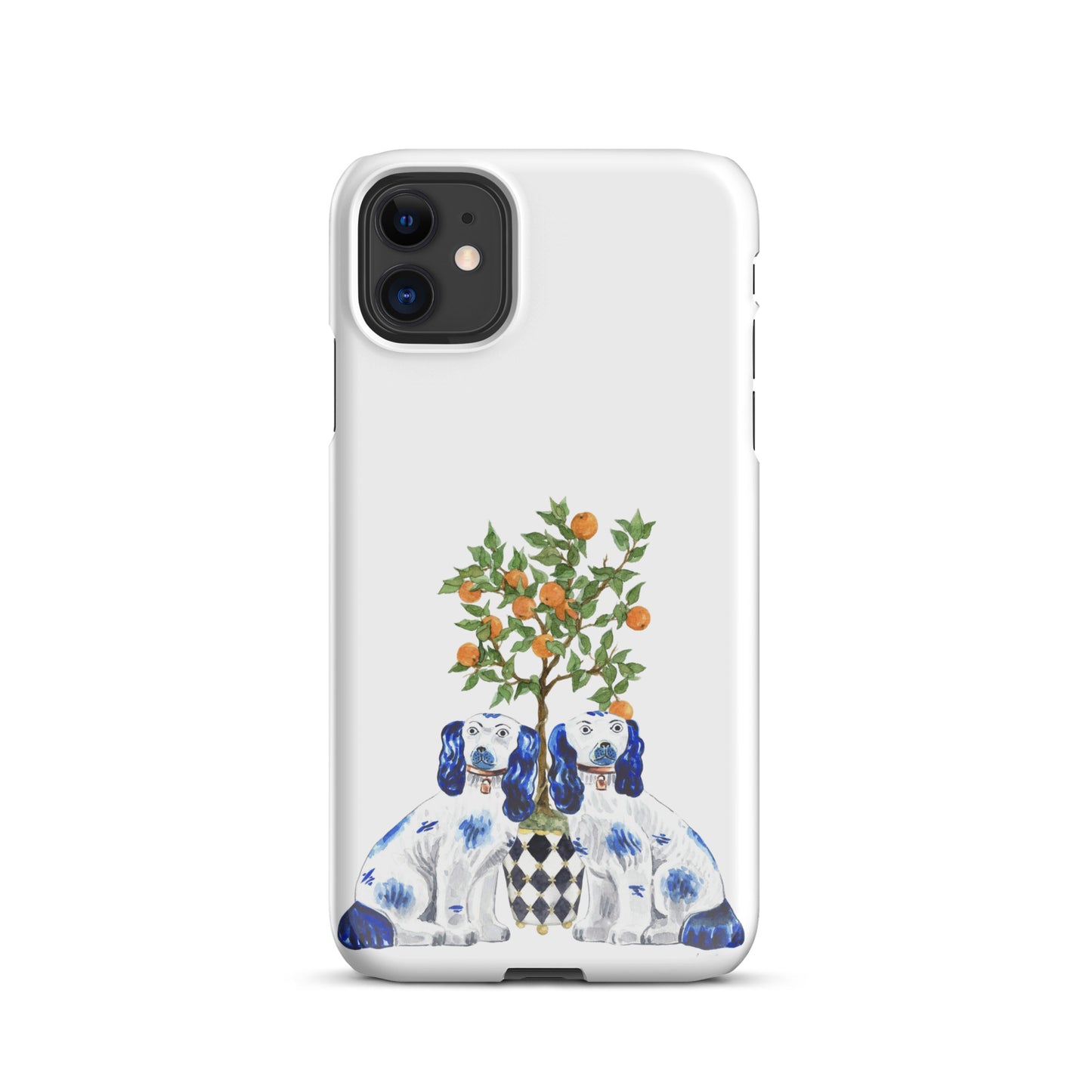 Blue Staffordshire Snap case for iPhone®