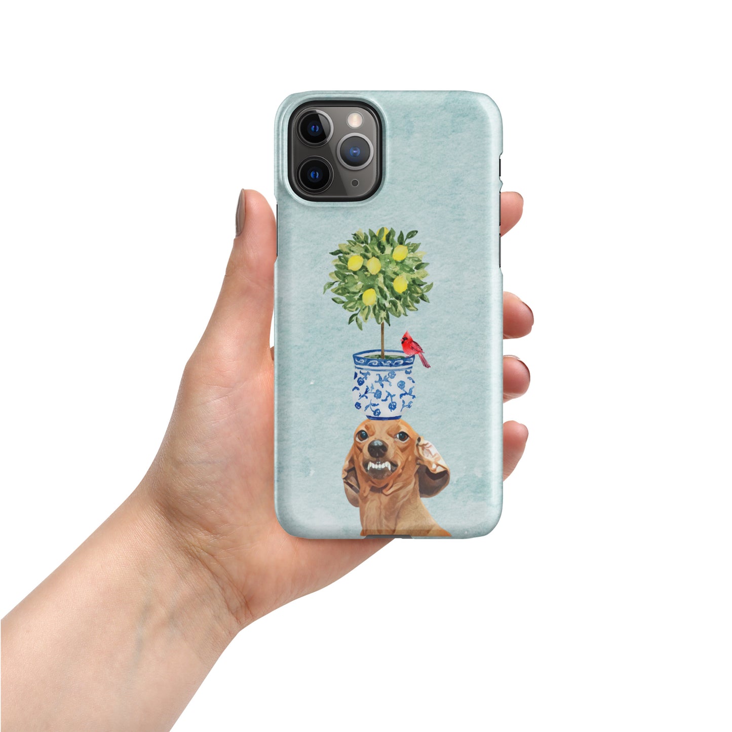 Mean Dog Snap case for iPhone®
