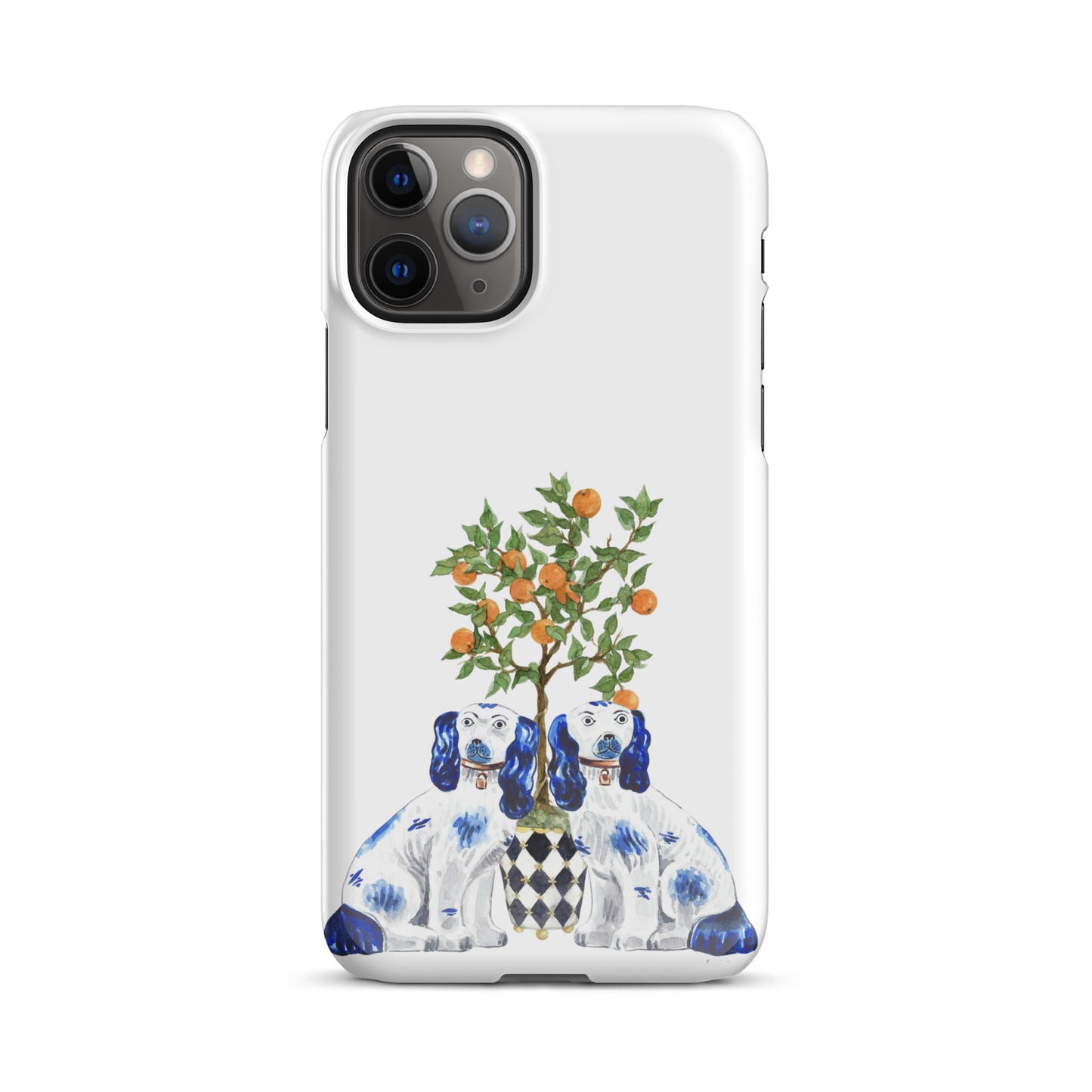 Blue Staffordshire Snap case for iPhone®