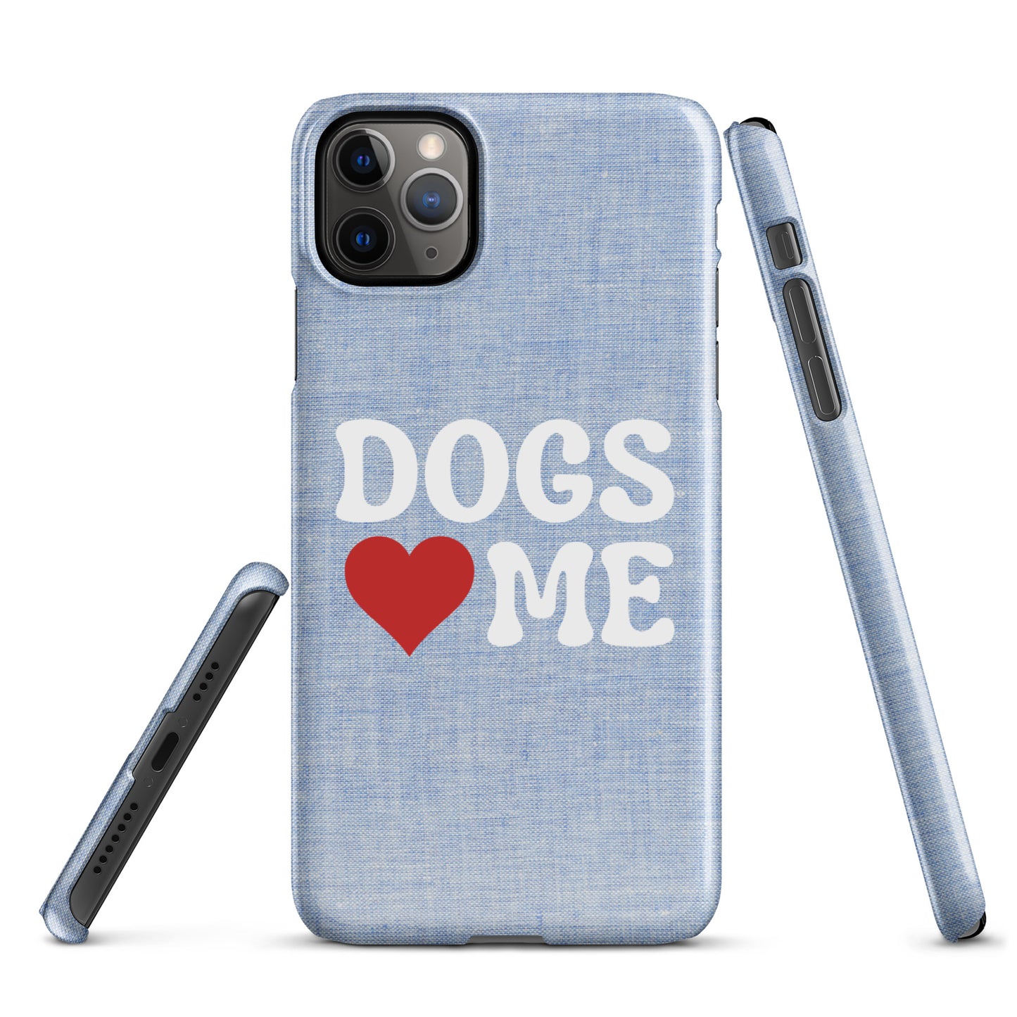 Dogs Love Me Snap case for iPhone®