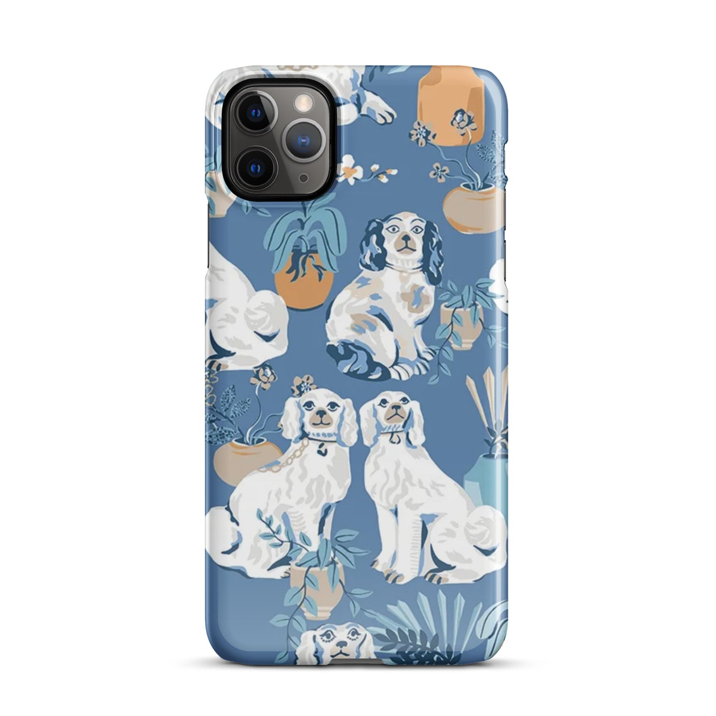 Staffordshire French Blue Snap case for iPhone®
