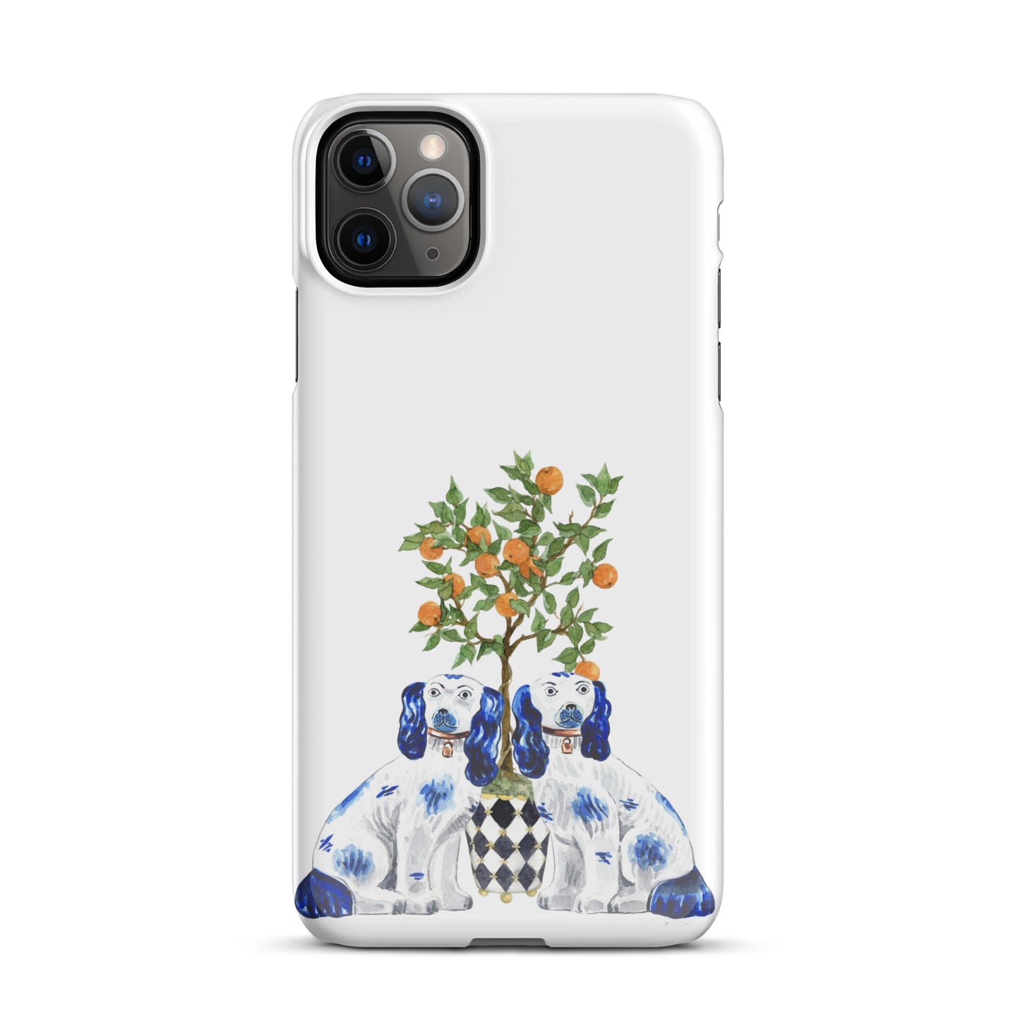 Blue Staffordshire Snap case for iPhone®