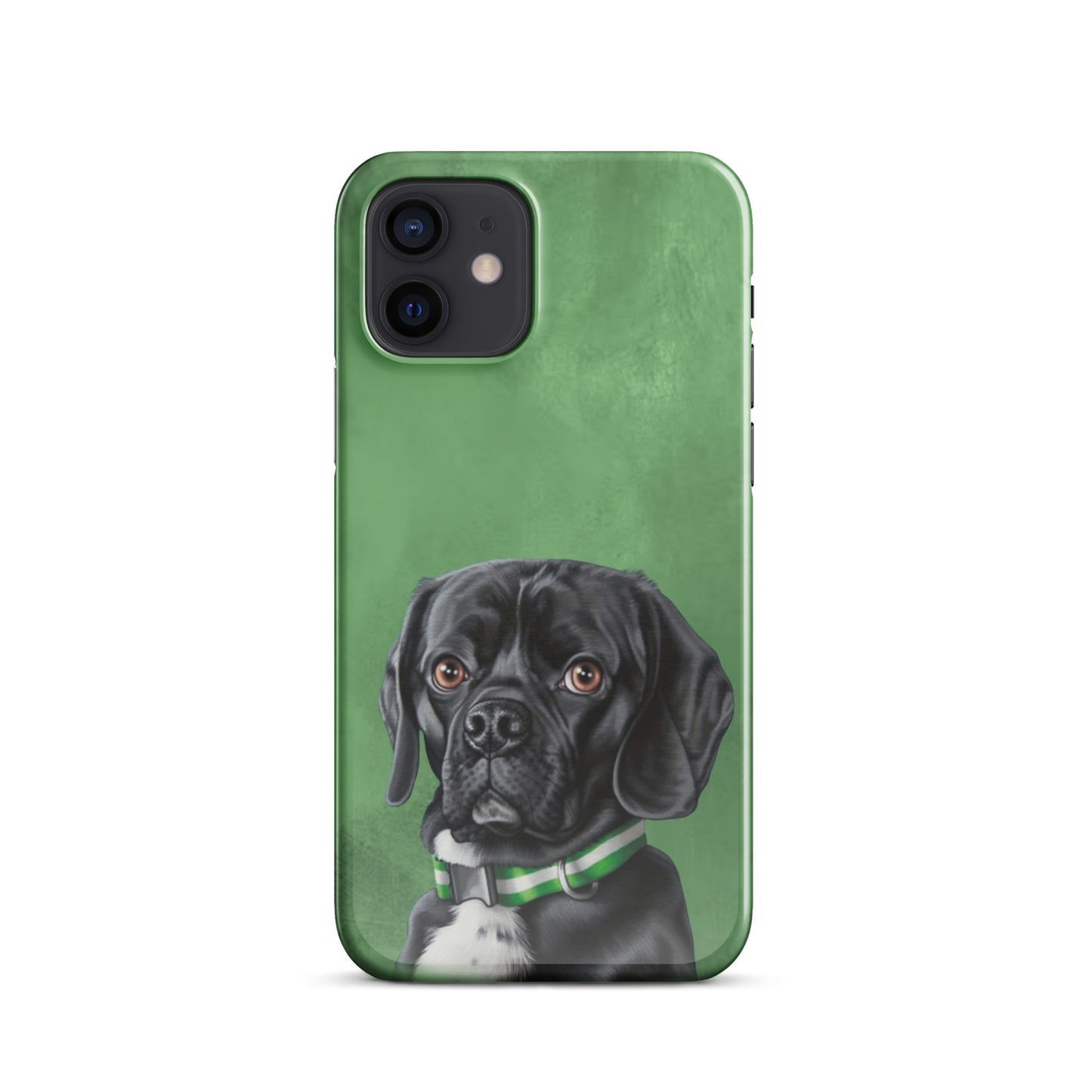 Black and White Dog Snap case for iPhone®
