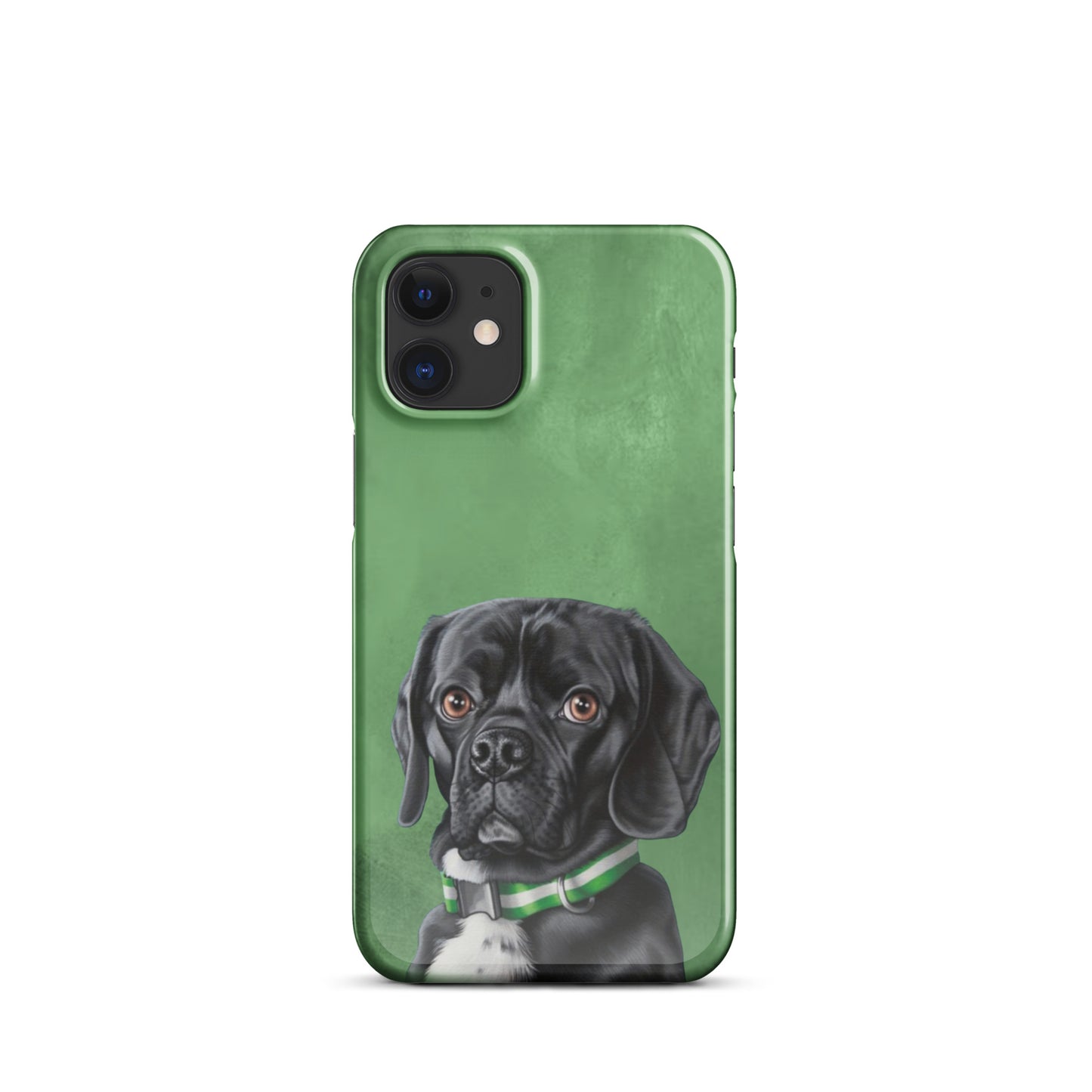 Black and White Dog Snap case for iPhone®