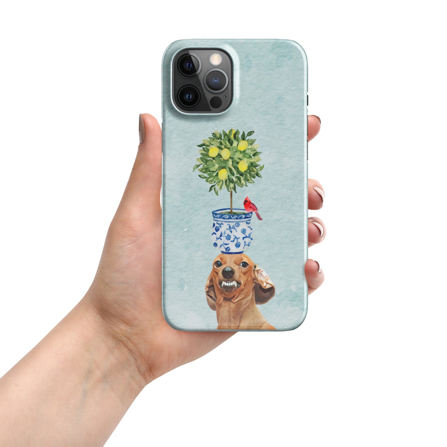 Mean Dog Snap case for iPhone®