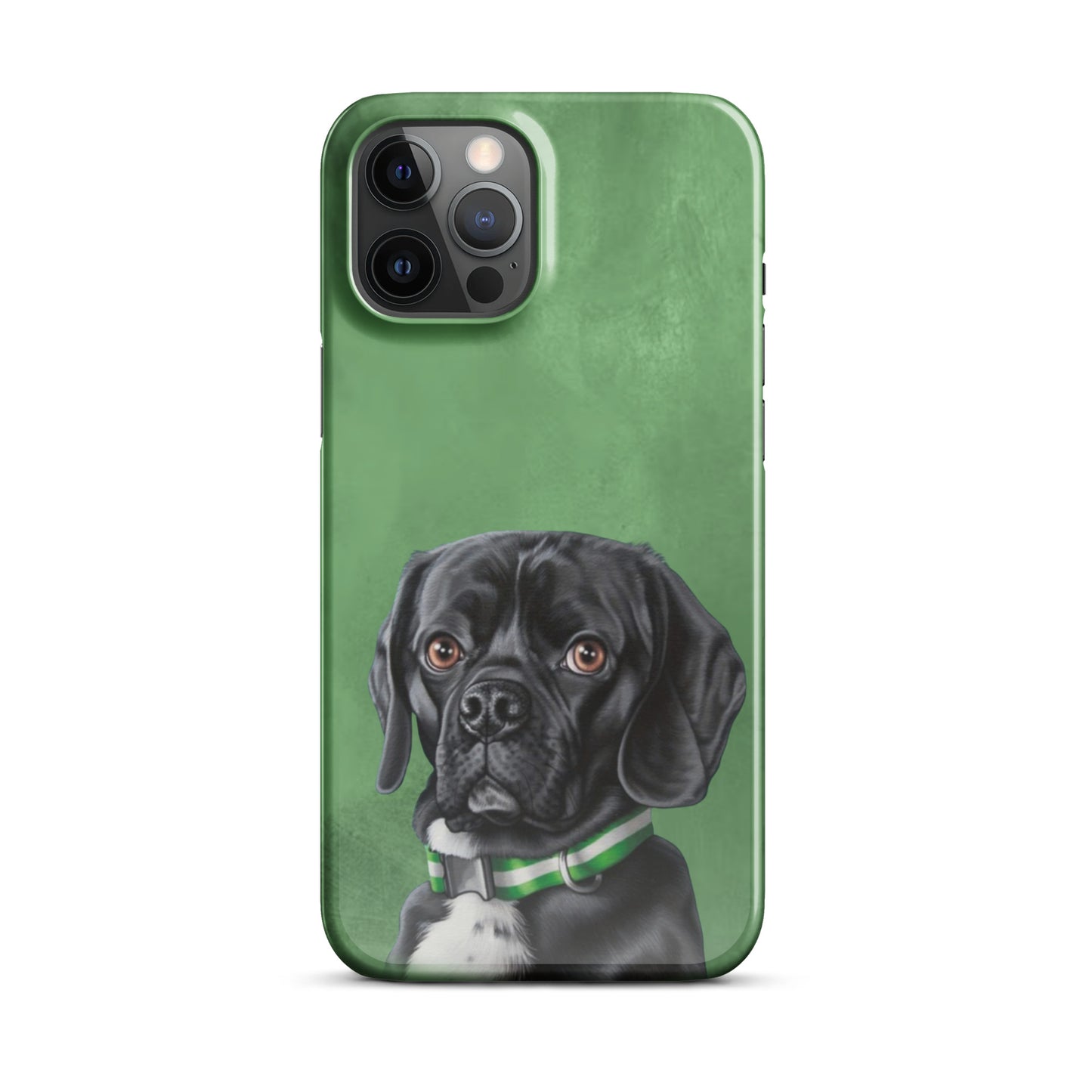 Black and White Dog Snap case for iPhone®