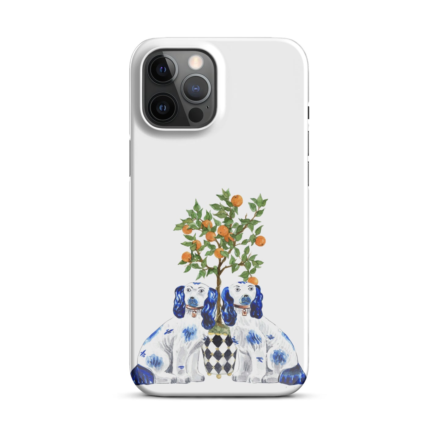 Blue Staffordshire Snap case for iPhone®