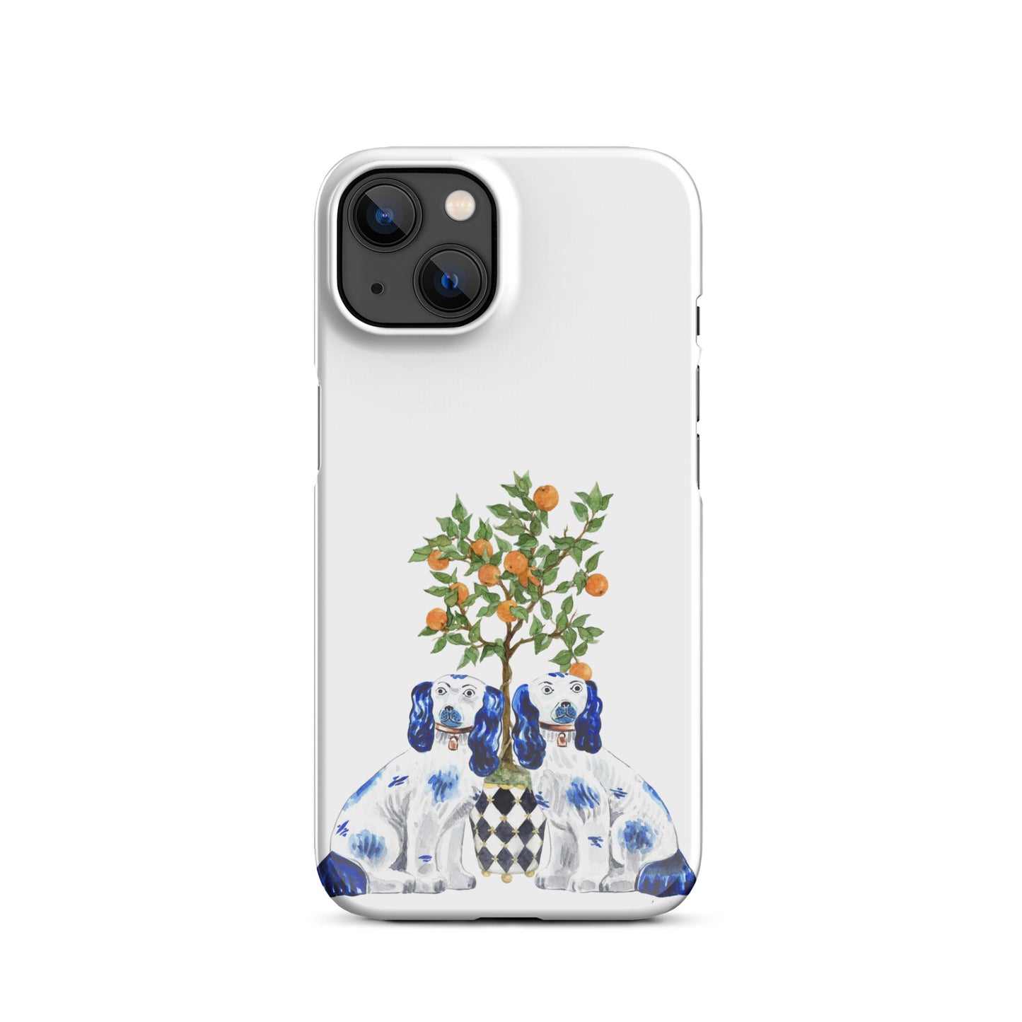 Blue Staffordshire Snap case for iPhone®