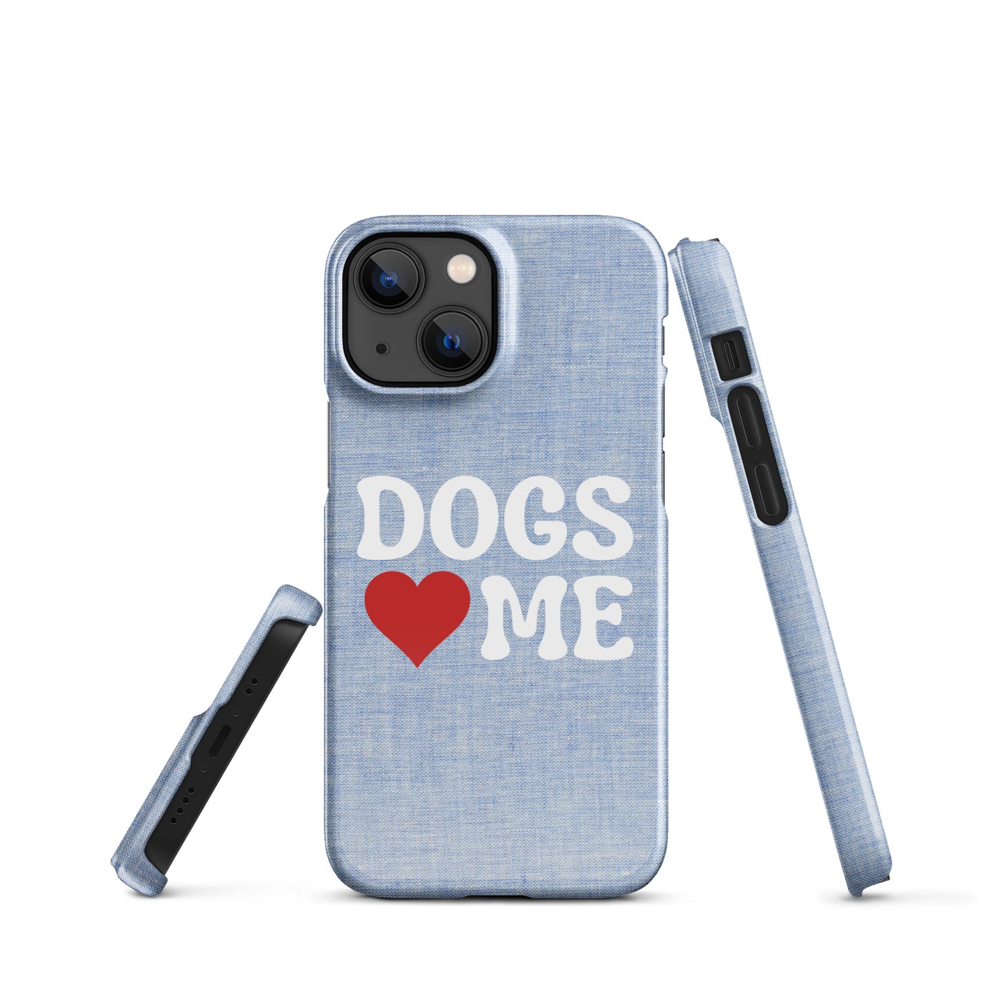 Dogs Love Me Snap case for iPhone®
