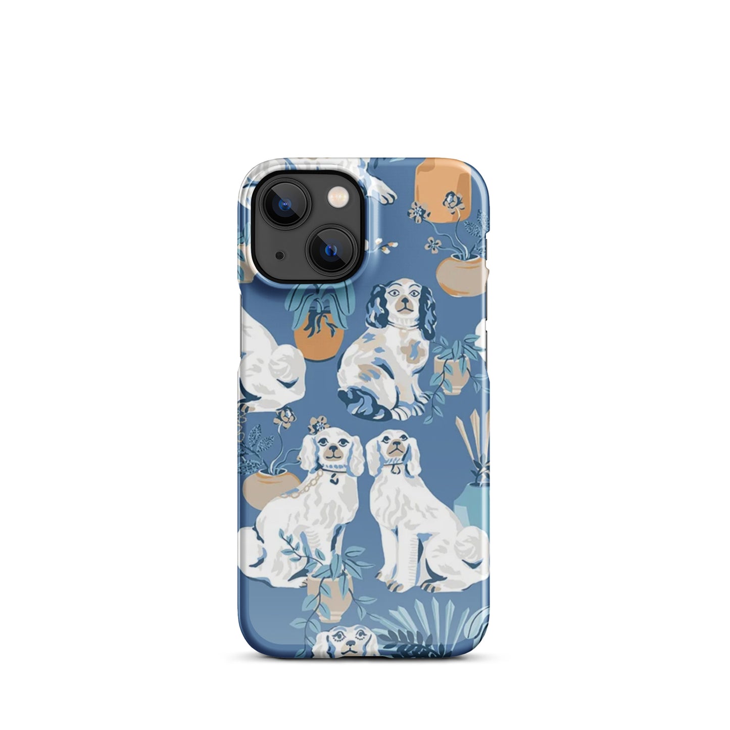 Staffordshire French Blue Snap case for iPhone®