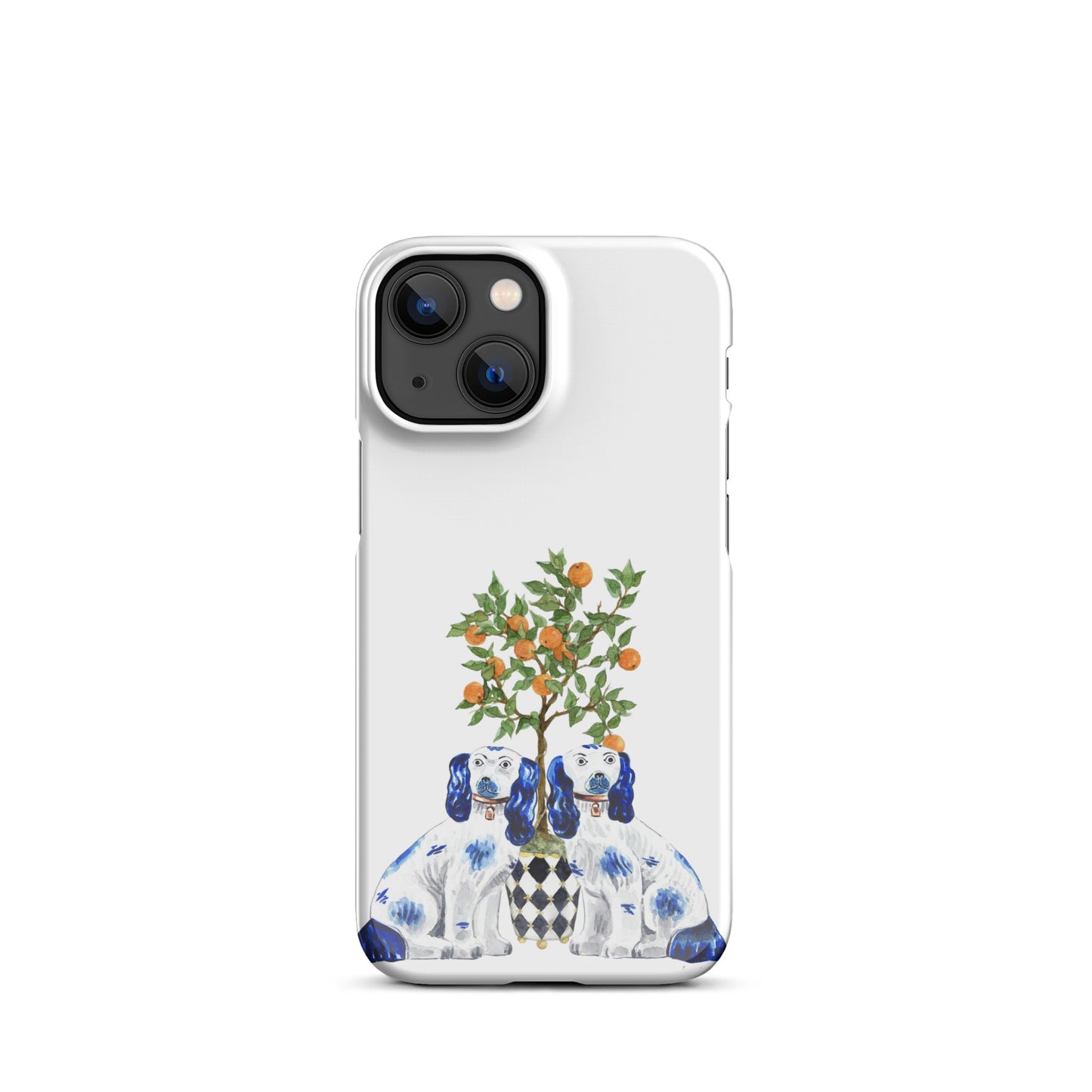 Blue Staffordshire Snap case for iPhone®